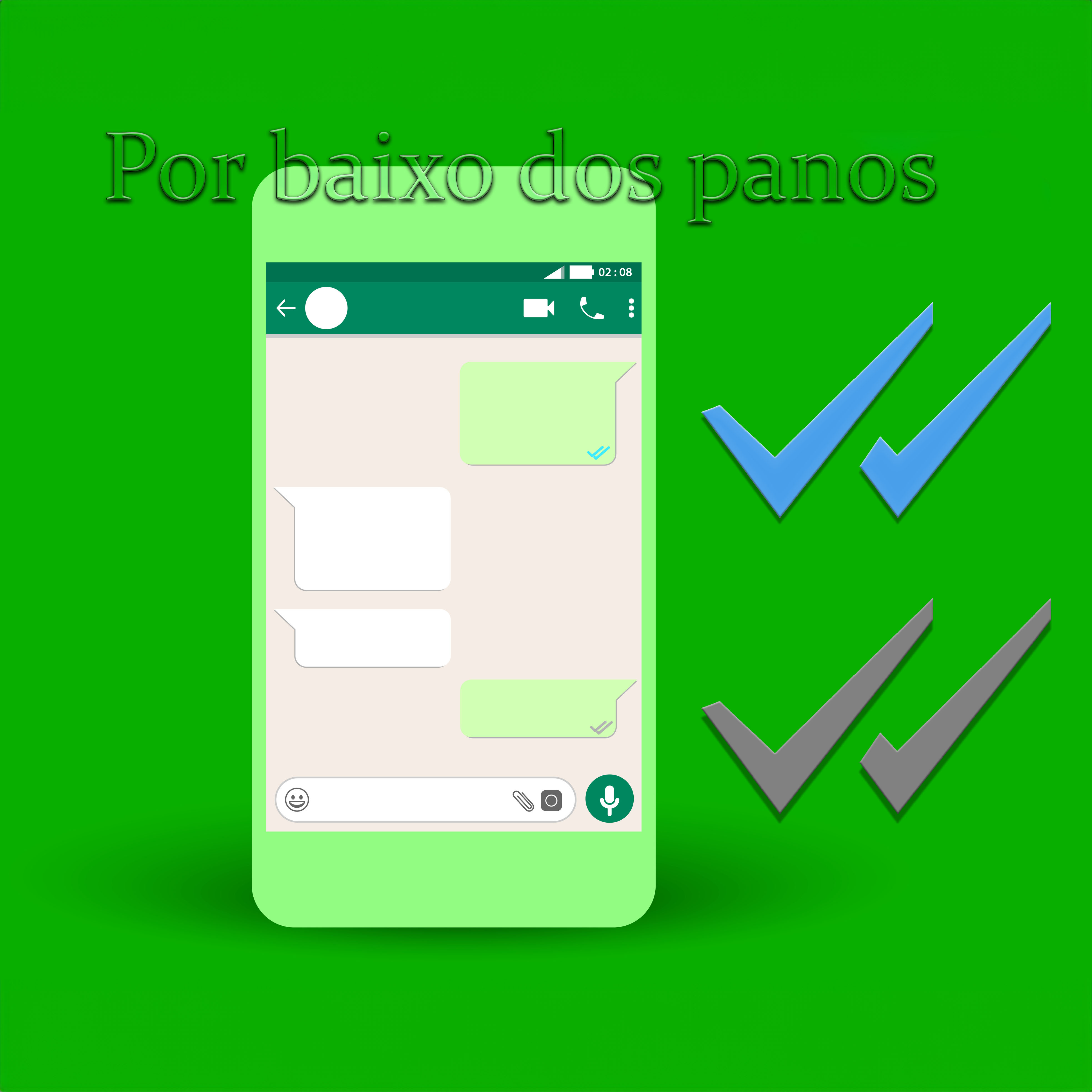 Por baixo dos panos.