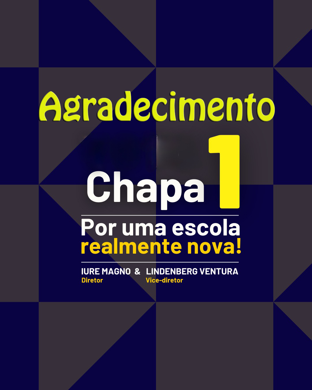 A chapa 1 agradece