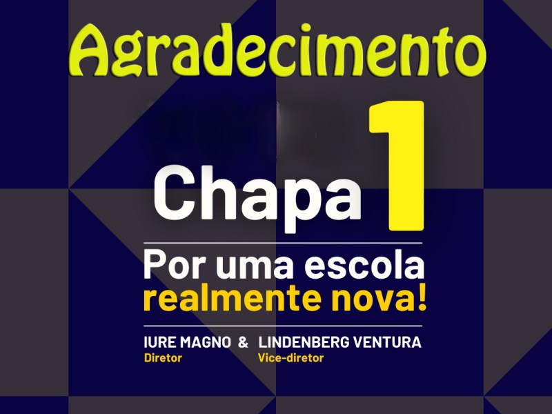 A chapa 1&nbsp;agradece