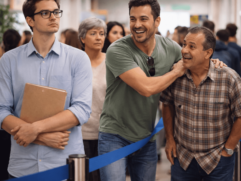 Entre o Otário e o&nbsp;Esperto.